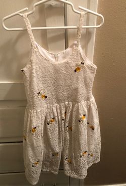 White lace dress