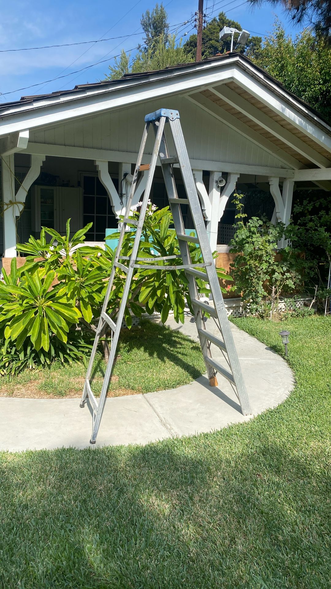8 foot aluminum ladder “Werner”