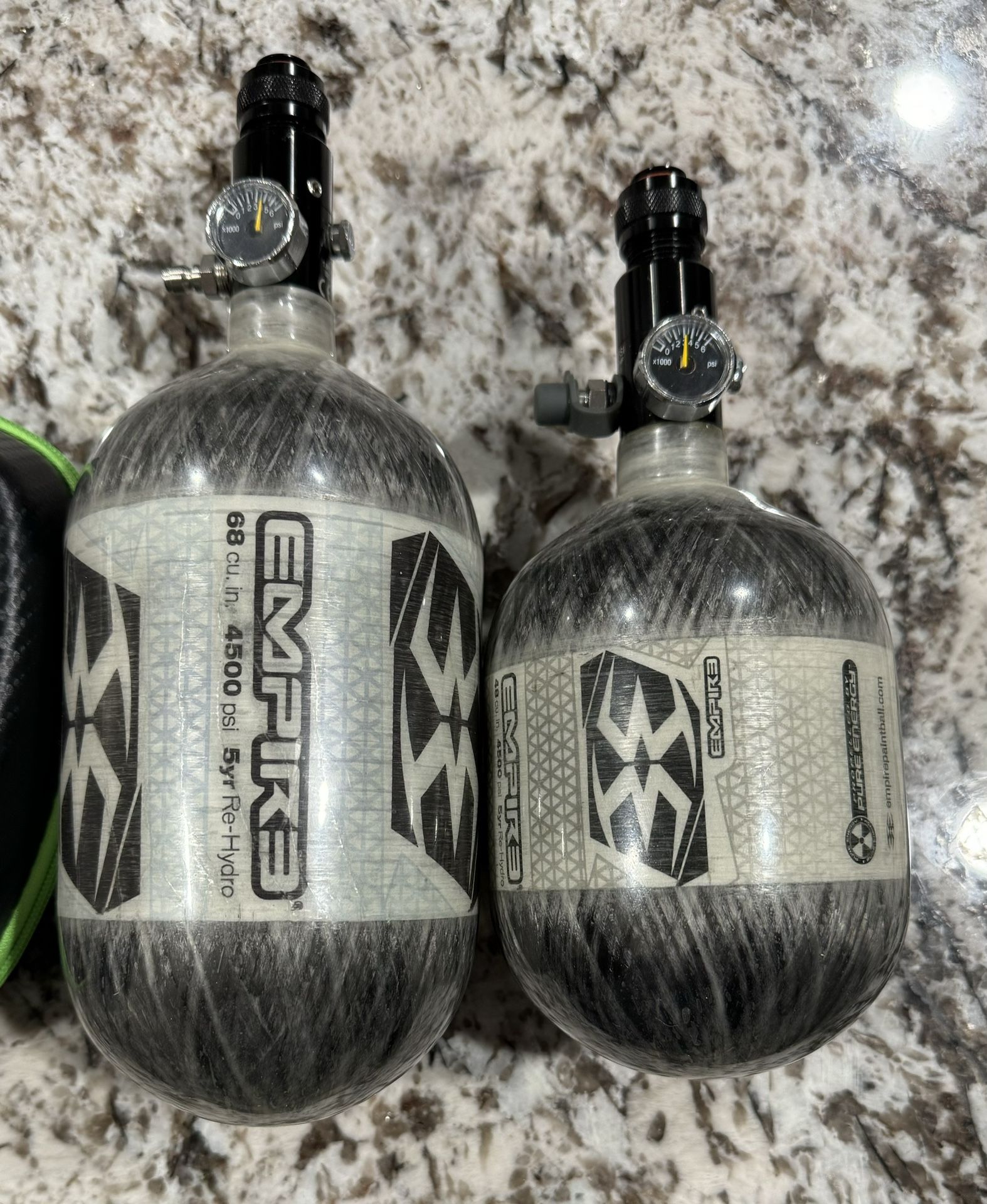 EMPIRE Co2 Tanks & FREAK XL kit