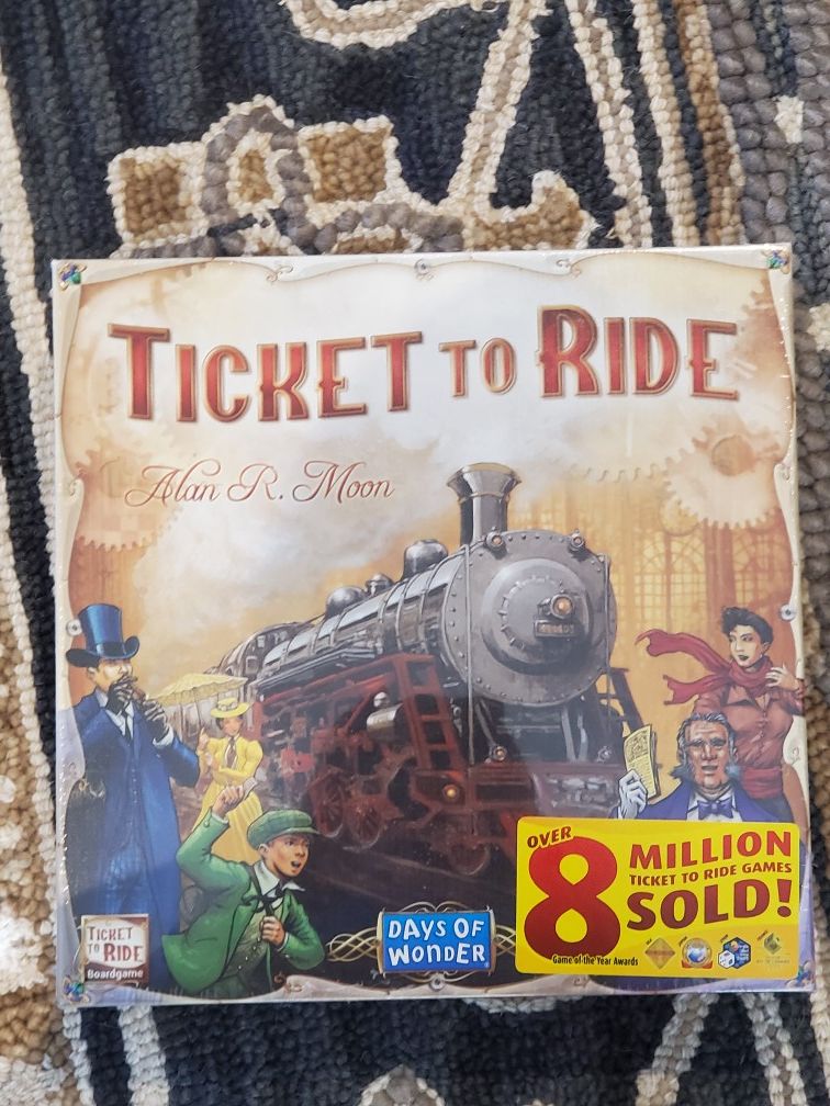 Ticket to ride board game brand new in plastic