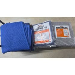 Heavy Weight Moving Pads DIY Move, Packing Blankets Cushioning Supplies, 8pc Set