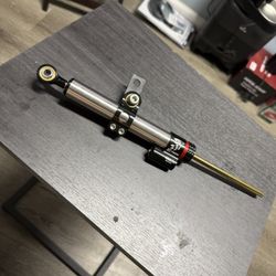 Matris Linear Motorcycle Steering Damper w/ Reservoir – Made in Italy – Excellent Condition 