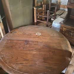 1940’s 1960 antique dining room set