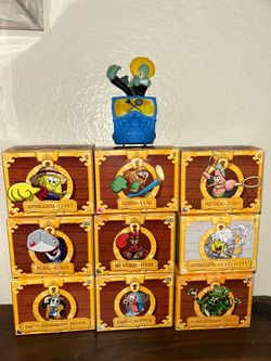 McDonald’s SpongeBob X One Piece toys