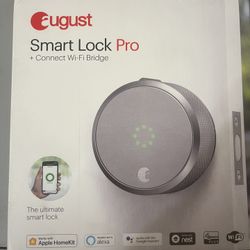 August Smart Lock Pro – 3rd Gen (Brand New, In Box, Tested)