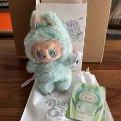 Unopened Authentic Big Into Energy Labubu: Serenity  (light green)
