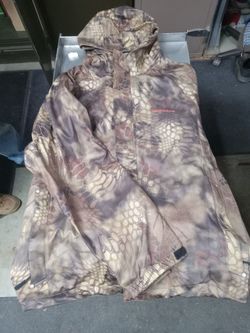 Grundens Snakeskin Print Windbreaker Xl