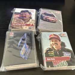 HUGE NASCAR Lot (240) Earnhardt Johnson Gordon 1991 Pro Set Winston Cup Petty Labonte Jarrett & More!