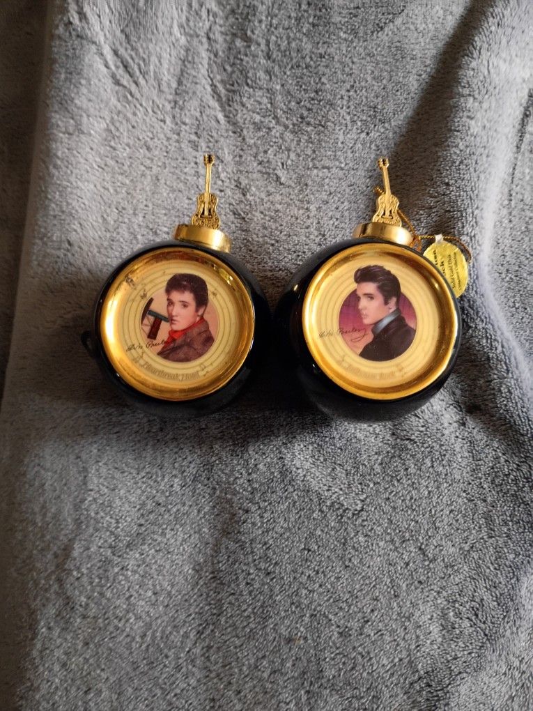 Elvis Christmas Ornaments