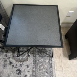 Set of 2 Living Spaces Modern Black End Tables – Sturdy & Stylish