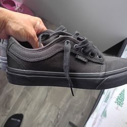 Black Vans 6.5 Men Or 8 Women