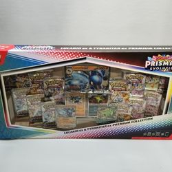 Pokemon Tcg Lucario Tyranitar Prismatic Evolutions Box 