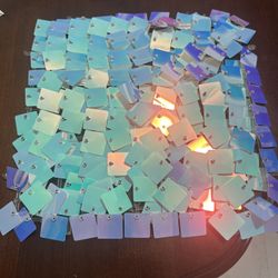 Iridescent Shimmer wall 