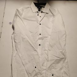 H&M White Long/Sleeve