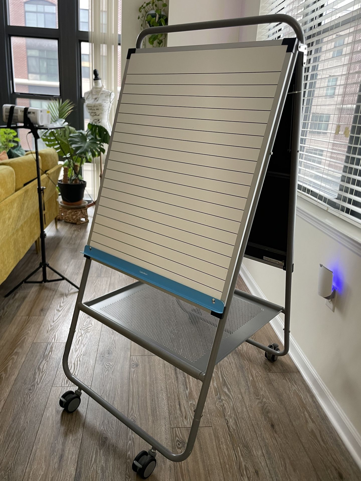 Easel With Dry Erase Board And Storage