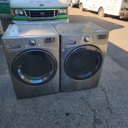 LG electric washing machine set free water hose installation if you have the connections at home