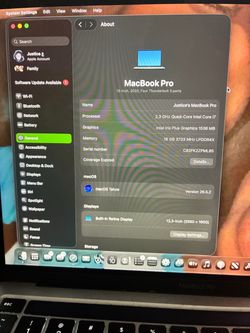 MacBook pro 13.3 inch