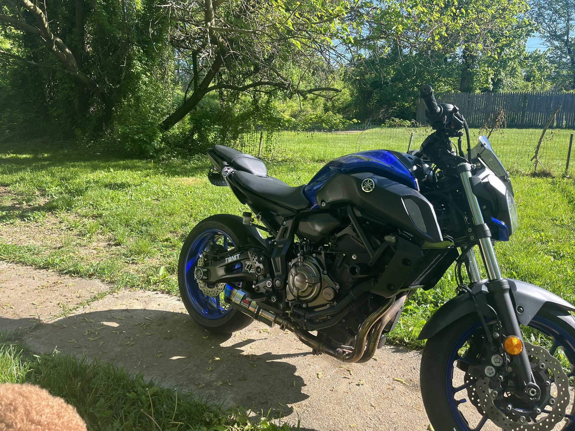 2018 Yamaha MT07  