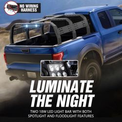 New in a sealed box Universal Adjustable Overland Bed Racks For Trucks Compatible With Tacoma F150 F-150 / Ram 1500 / Titan | Yzona  D579