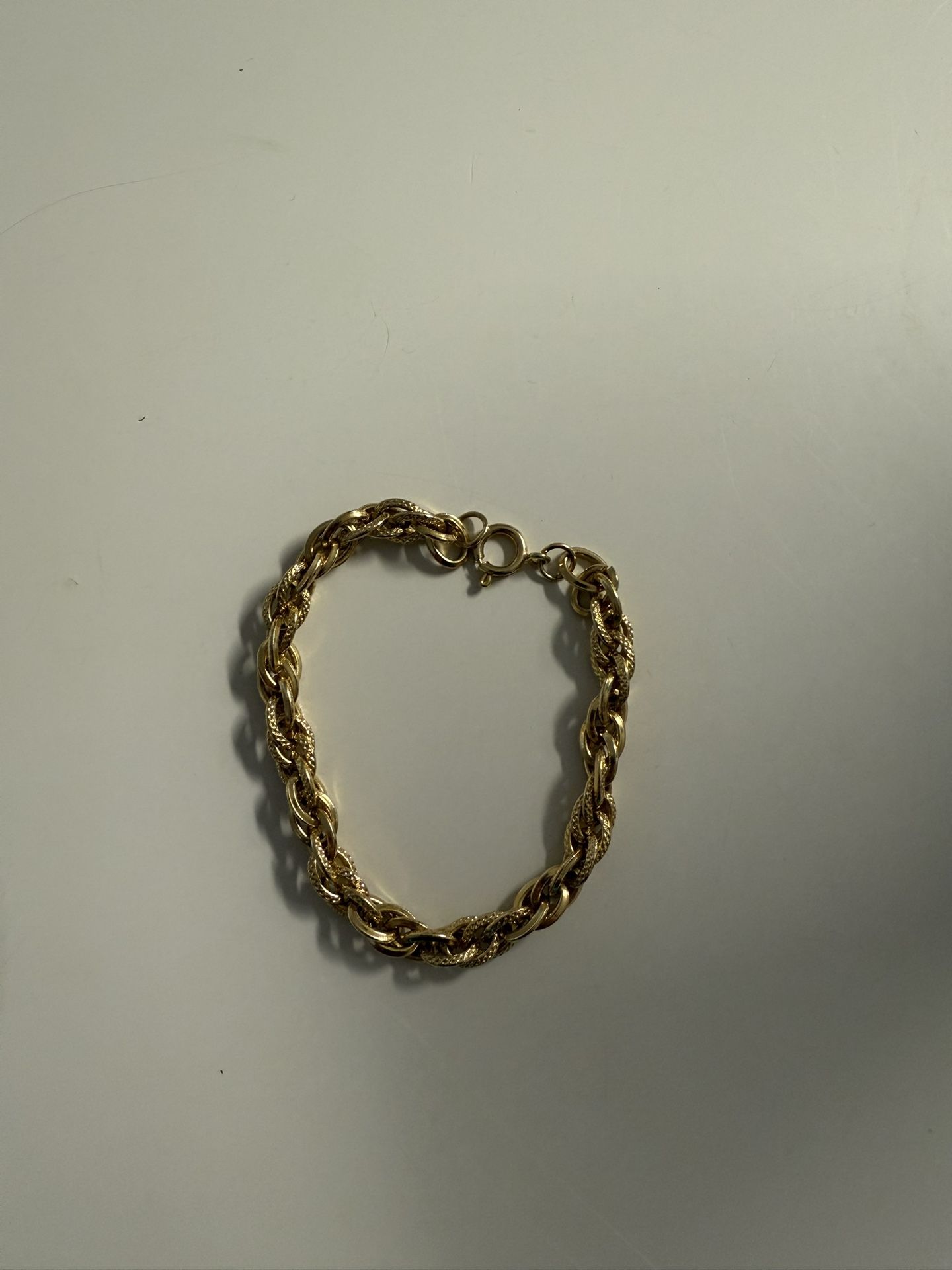 Women’s Stainless Steel Gold Plated Bracelet
