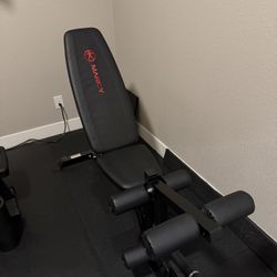 Marcy Deluxe Utility Weight Bench SB-350. 