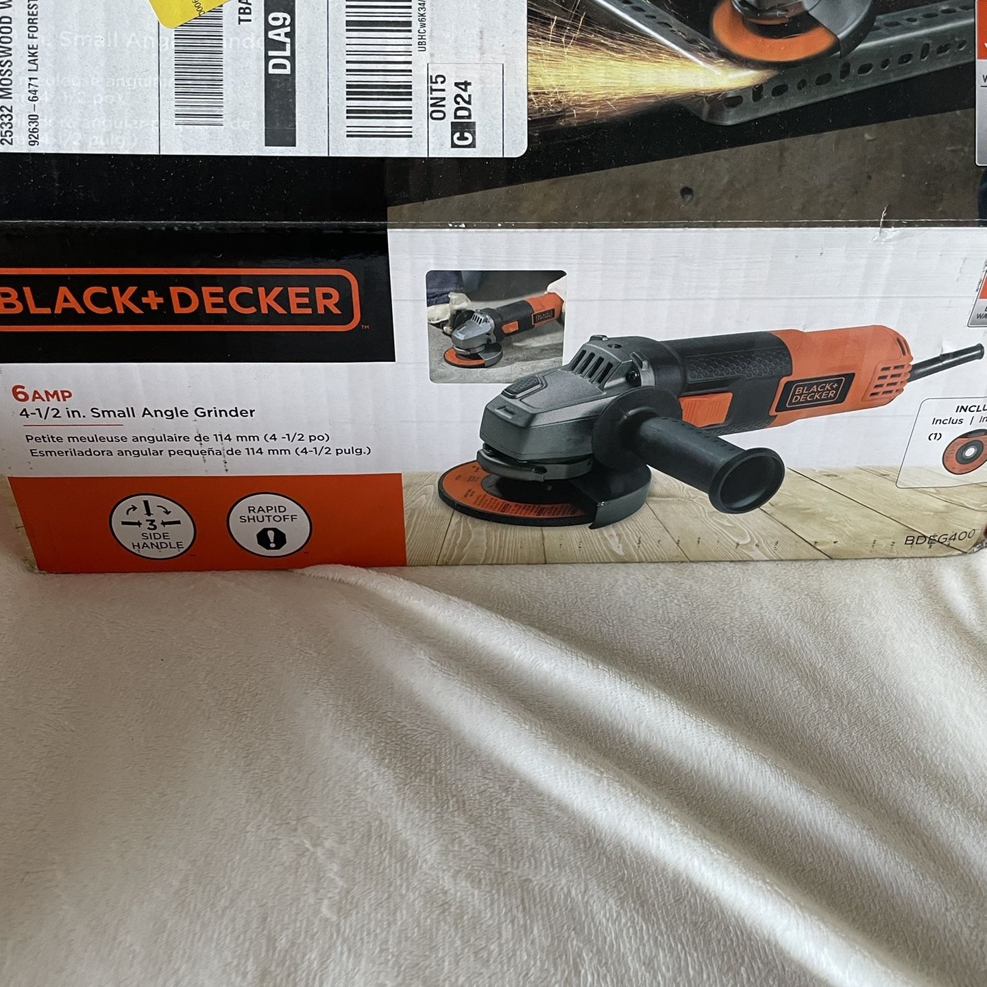 Black And Decker Angle Grinder Machine