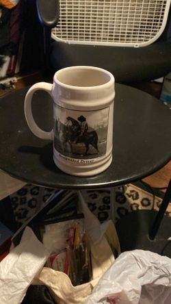 Western Designated Driver Cream Mug
