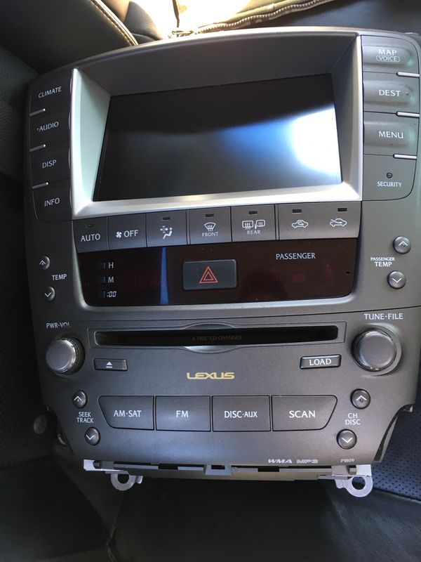 2007 Lexus is250 navigation & radio everything works