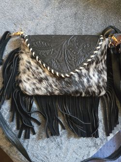 NEW Beautiful Cowhide Leather Bag