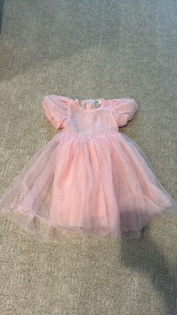 Girls Pink Tulle Party Dress - Lola and the Boys size 6
