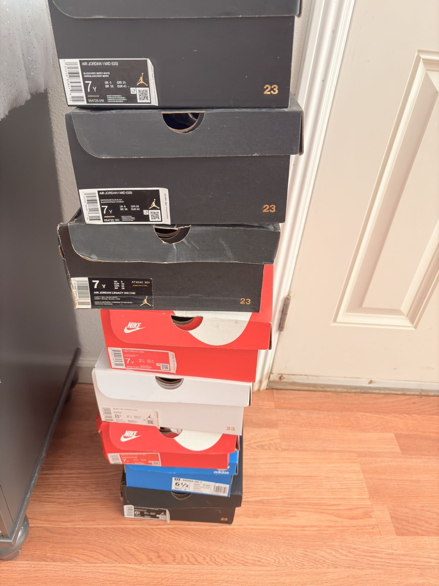 Jordan’s, Nike, Adidas 