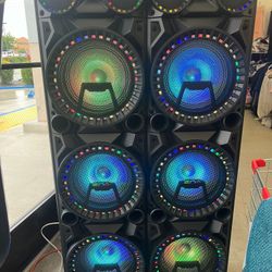 Karaoke speaker, 25000W, 6 x 10”