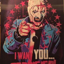 12x16 Terrifier Lenticular Print