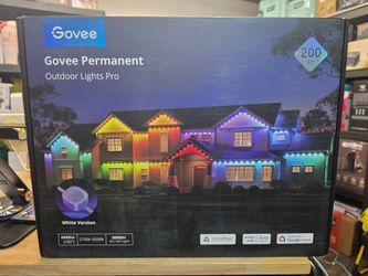 Govee Permanent Outdoor Lights Pro - White - 200 ft - Brand New Sealed