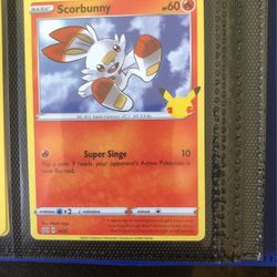 Scorbunny $5 - Pokémon McDonalds Non-Hologram