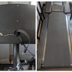 TWO SOFT TRAC TR 4500 TREADMILLS