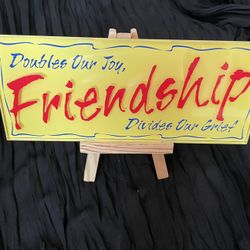 Friendship Plaque 