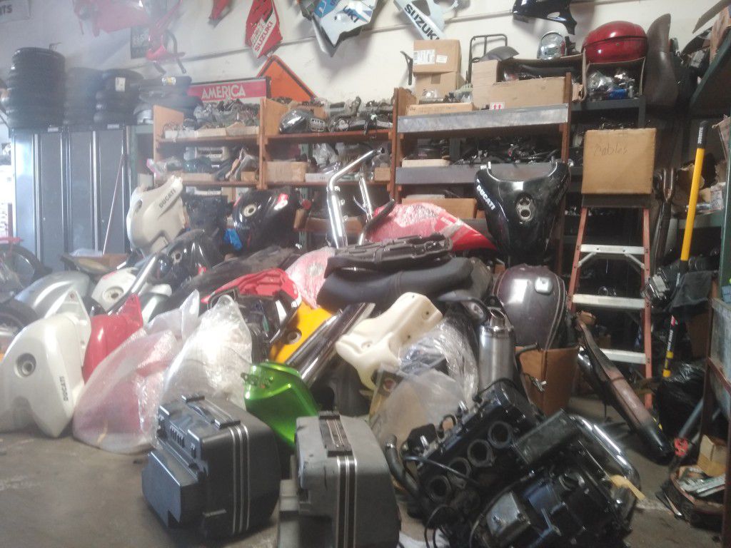 Motorcycle and scooter parts