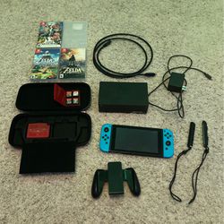 Nintendo Switch (with games)
