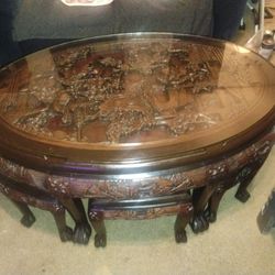 1050 Authentic Oriental Dining Piece
