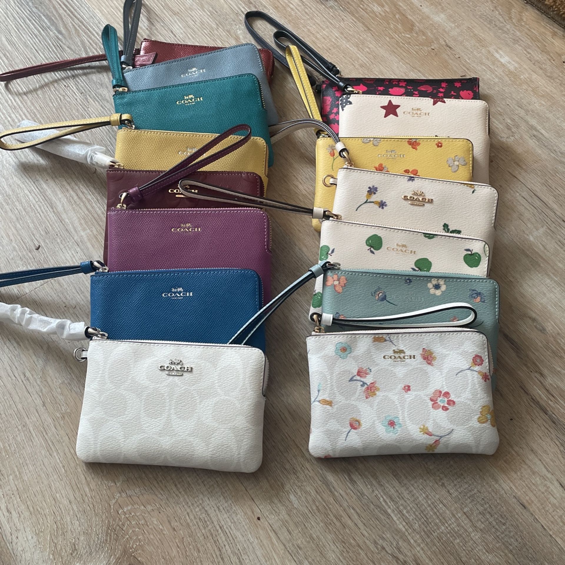 Coach wristlets
