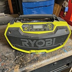 Ryobi Battery Or Corded Bluetooth Radio