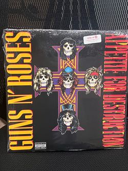 Guns N' Roses Appetite for Destruction limited edition Red Vinyl LP