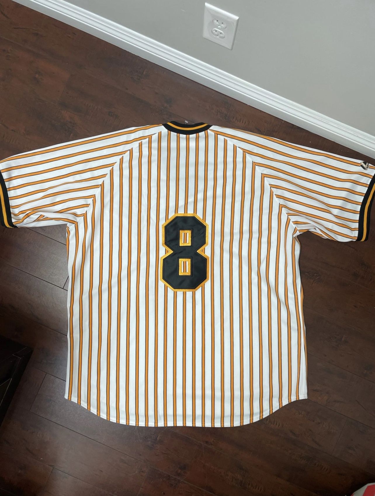 Mitchell & Ness Willie Stargell Pittsburgh Pirates Cooperstown Collection Jersey-Gold - S - Gold