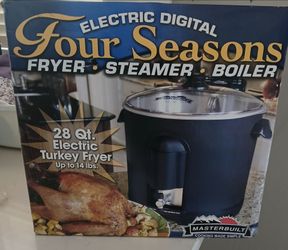 New Masterbuilt Turk N Surf 28 Qt Electric Turkey Fryer & Seafood Boil