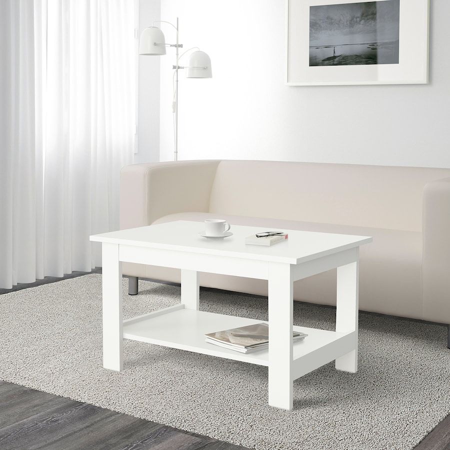NODELAND Coffee table, white, 31 1/2x19 5/8 " Ikea