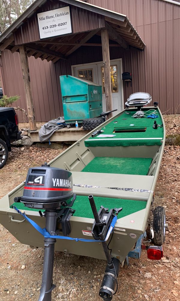 1436 tracker topper 2019 4hp yamahas motor