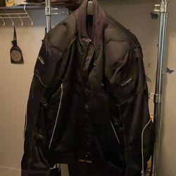 Heavy duty tourmaster XL, motorcycle jacket, plenty of protection and padding with removable interior lining