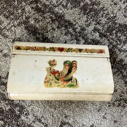 Vintage Metal Plastic, Foil, Paper Towel Holder