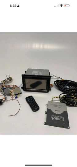 Alpine Mobile Multimedia Station Radio IVA-W200 With sirius connect SIR-ALP